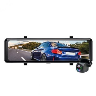 小青蛙數位 CA11 32G 11吋全螢幕電子式 觸控 1080P 雙鏡頭後視鏡行車記錄器 行車記錄器 後視鏡行車記錄器