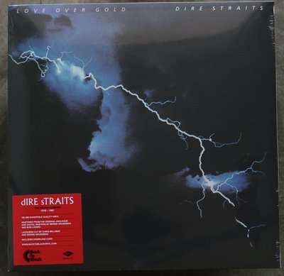 全新歐版黑膠 -險峻海峽合唱團 / 愛情無價Dire Straits / Love Over Gold 180克重量版