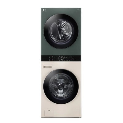 LG樂金 19公斤+16公斤 Objet Collection®  AI智控洗洗衣機+乾衣機 WD-S1916JGB