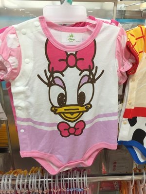 ☆Joan☆日本帶回♥迪士尼限定♥米奇 米妮 唐老鴨 黛西 愛麗絲 小美人魚 滿週歲寶寶連身裝 嬰兒包屁衣