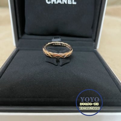 （已售出）CHANEL 香奈兒 Coco Crush Mini系列 18K金戒指 精緻款 女款 J11794 現貨