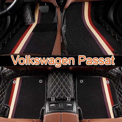 適用Volkswagen Passat B5 B6 B7 B8 CC PHEV Variant GTE雙層全包腳踏墊-飛馬汽車
