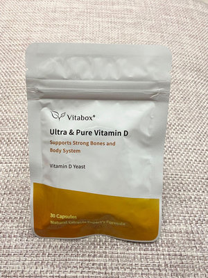 ￼維他盒子Vitabox 歐洲天然酵母維生素D(即期品）