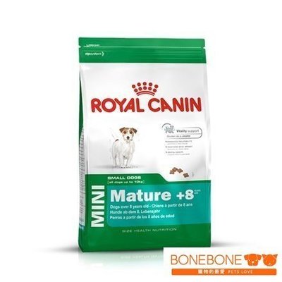 【BoneBone】皇家 PR+8/MNA+8 小型熟齡犬 8kg (公司貨附發票)