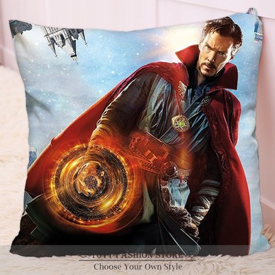 Marvel 復仇者聯盟 無限之戰 經典電影 奇異博士 方形抱枕 枕頭 抱枕 午睡枕 娃娃 DS-02