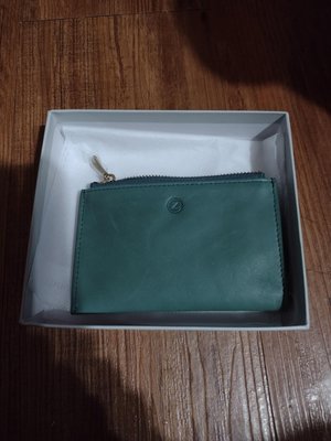 ZODENCE橄欖綠全皮零錢包 信用卡包（真品）