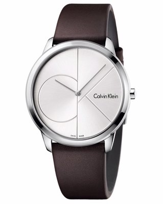 Calvin Klein minimal系列 ck logo簡約手錶 / K3M211G6 /40mm