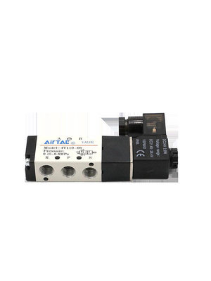 電磁閥AIRTAC單電控電磁閥 4V110-M5 4V110-06 DC24V AC220V A/B
