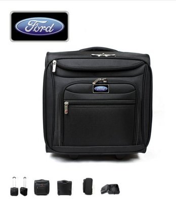 【上品居家生活】Ford 福特 商務級 16寸 筆記型電腦/筆電用 登機箱/行李箱/拉桿箱/拉杆箱/旅行箱