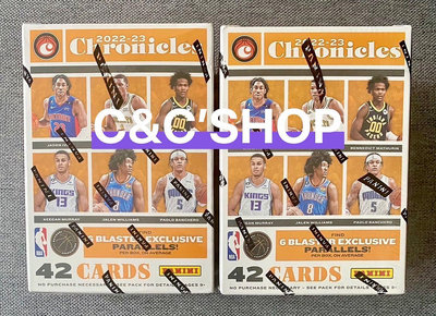【CCSHOP】 優惠2022-23 Chronicles blaster 編年史系列 NBA手雷卡盒一盒