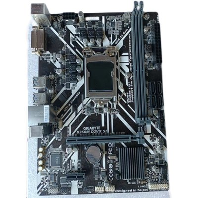 廠家現貨出貨intel i7 9700F CPU+技嘉360主板套裝 臺式電腦吃雞游戲主機 八核