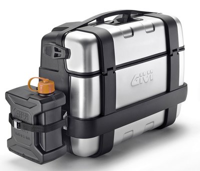 [ Moto Dream 重機部品 ] GIVI E149 油桶固定架 側箱用油壺支架組 備用油壺支架組 TAN01