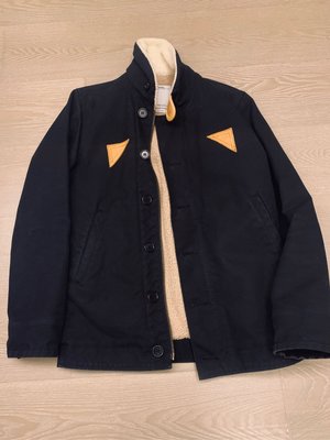 Visvim deckhand Gore-Tex windstopper jacket black size:1 防風 余文樂著用