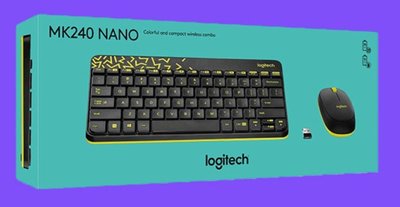 【S03 筑蒂資訊】含稅 Logitech 羅技 MK240 NANO 精簡型無線鍵盤滑鼠組 無線鍵鼠組