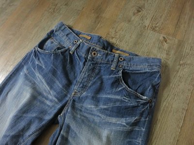 日本帶回 journal standard 水洗刷色加工 牛仔褲 （春夏薄型） 日本製 1元 一元起標 無底價