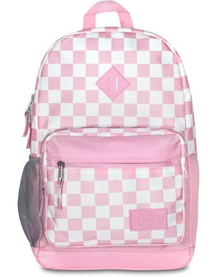 (安心胖) DICKIES Study Hall Backpack #I0175 粉紅色/白色格