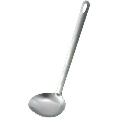 [霜兔小舖]日本代購 日本製 下村18-0不銹鋼 簡約設計湯勺 一體成型設計