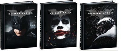 毛毛小舖--藍光BD 黑暗騎士三部曲 4K UHD+BD 九碟藍光書限量版(中文字幕) Dark Knight 蝙蝠俠