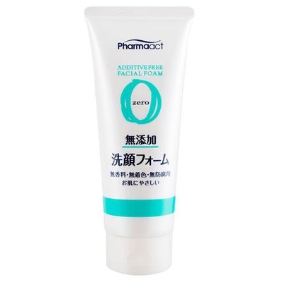日本製 熊野油脂 Pharmaact無添加潔顏乳130g 洗面乳