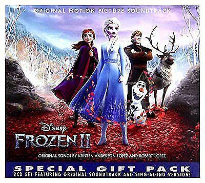 正版全新2CD~電影原聲帶《冰雪奇緣2》2CD+海報/明信片精裝加值盤~Disney Frozen 2