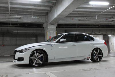 【樂駒】3D Design BMW F30 車側 車身 線條 貼紙 黑藍 銀槍色 改裝 精品 日本 改裝 大廠