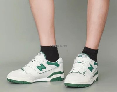 New Balance 550 白綠 復古 休閒百搭運動鞋BB550WT1 男女鞋