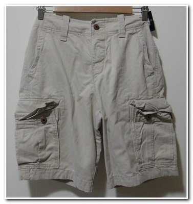 正品 Hollister HCO  Bluffs Beach Cargo Shorts 厚磅 工作短褲 W31 現貨含運