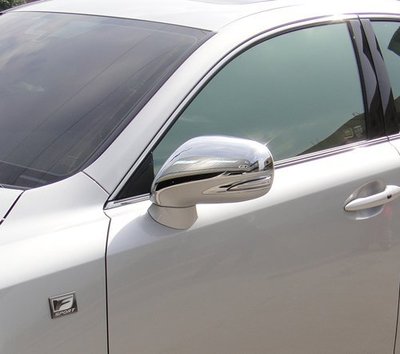 IDFR ODE 汽車精品 LEXUS IS250C 09-UP 鍍鉻後視鏡蓋 電鍍照後鏡蓋-左駕