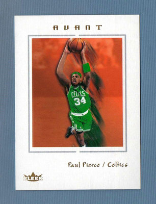 NBA  2004 FLEER AVANT PAUL PIERCE球員卡 #46