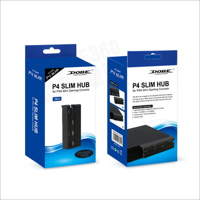 SONY PS4 SLIM 2007 2107 2218 DOBE USB HUB 4孔USB 擴充槽 TP4-821