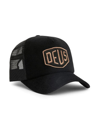 全新 現貨 Deus Ex Machina Shield Cord 絨布 網帽 卡車帽 透氣 輕量 美式 復古 騎士