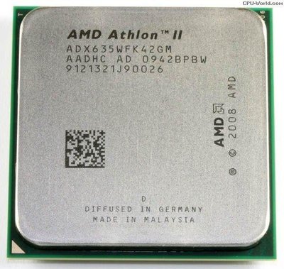售 K10(AM3) AMD Athlon II X4 635 (ADX635WFK42GM) 不含風扇