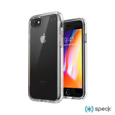 Speck 2020 iPhone SE/8/7 抗菌透明 閃亮金色奈米玻璃水晶 4米防摔保護殼 喵之隅