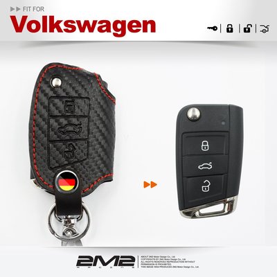【2M2】Volkswagen New Beetle 福斯汽車 金龜車 摺疊鑰匙 鑰匙皮套 鑰匙包 皮套