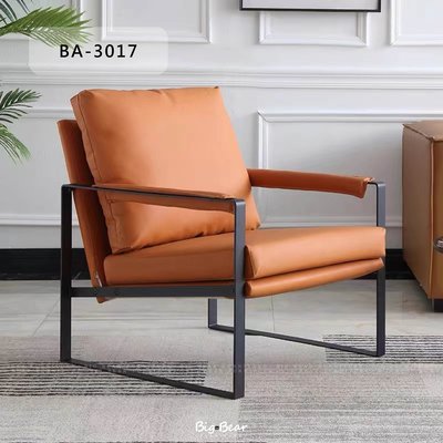 【大熊傢俱】BA-3017 單椅 超纖皮 牛皮 懶人沙發 意式 義式 飾品 傢飾 復刻 懶人沙發 單人位 沙發 可訂製