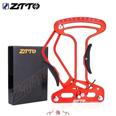 自行車零件腳踏車配件ZTTO 自行車輻條張力計 鋼絲車圈松緊校準 輪組編圈調圈工具Y9739