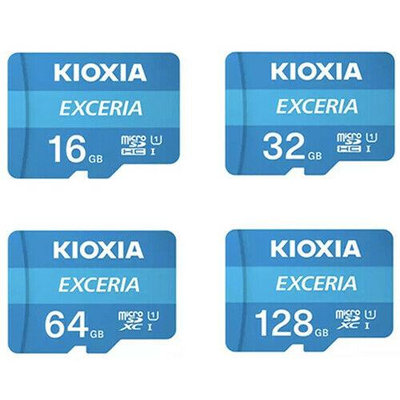 KIOXIA 鎧俠 EXCERIA MicroSD 16GB 32GB 64GB 128GB 手機 記憶卡 監視器