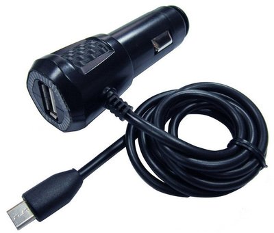 樂樂小舖-G-SPEED CARBON USB車用插座/Micro充電線 [PR-48]   點煙器車用充電器