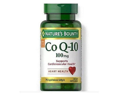 樂派  美國Nature’s Bounty CoQ10 輔酶Q10 100mg*75粒 Q10