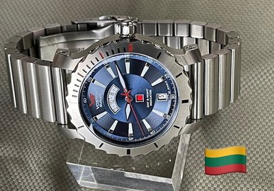 ((( 格列布 ))) Vostok Europe * AN- 225 超級運輸機 系列 * 43 MM--  鋼帶