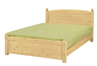 【名佳利家具生活館】艾菲爾5尺松木雙人床台 全實木製作 實木床板 可調整高低 雙人床架 另有3.5尺單人床 桃園區免運費