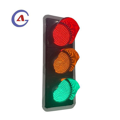 100 200 300 400滿盤交通信號燈LED交通指示燈 PC殼交通紅綠燈