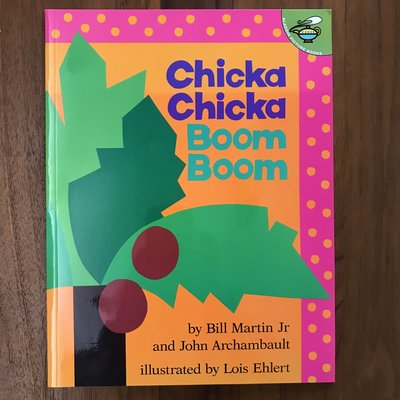 🔸️ 自有二手英文童書出清-《Chicka Chicka Boom Boom》附贈原版CD🔸️