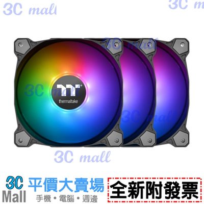 【全新附發票】曜越 Pure Plus 14 LED RGB 水冷排風扇(三顆包裝)CL-F064-PL14SW-A