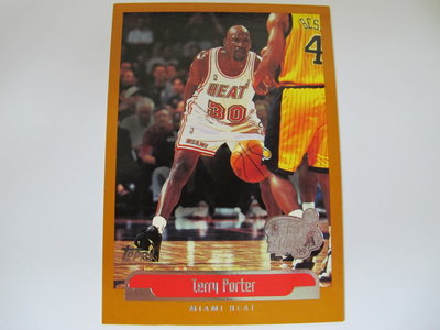 ~ Terry Porter ~1999年Topps Tipoff NBA球員 蓋印特殊平行卡