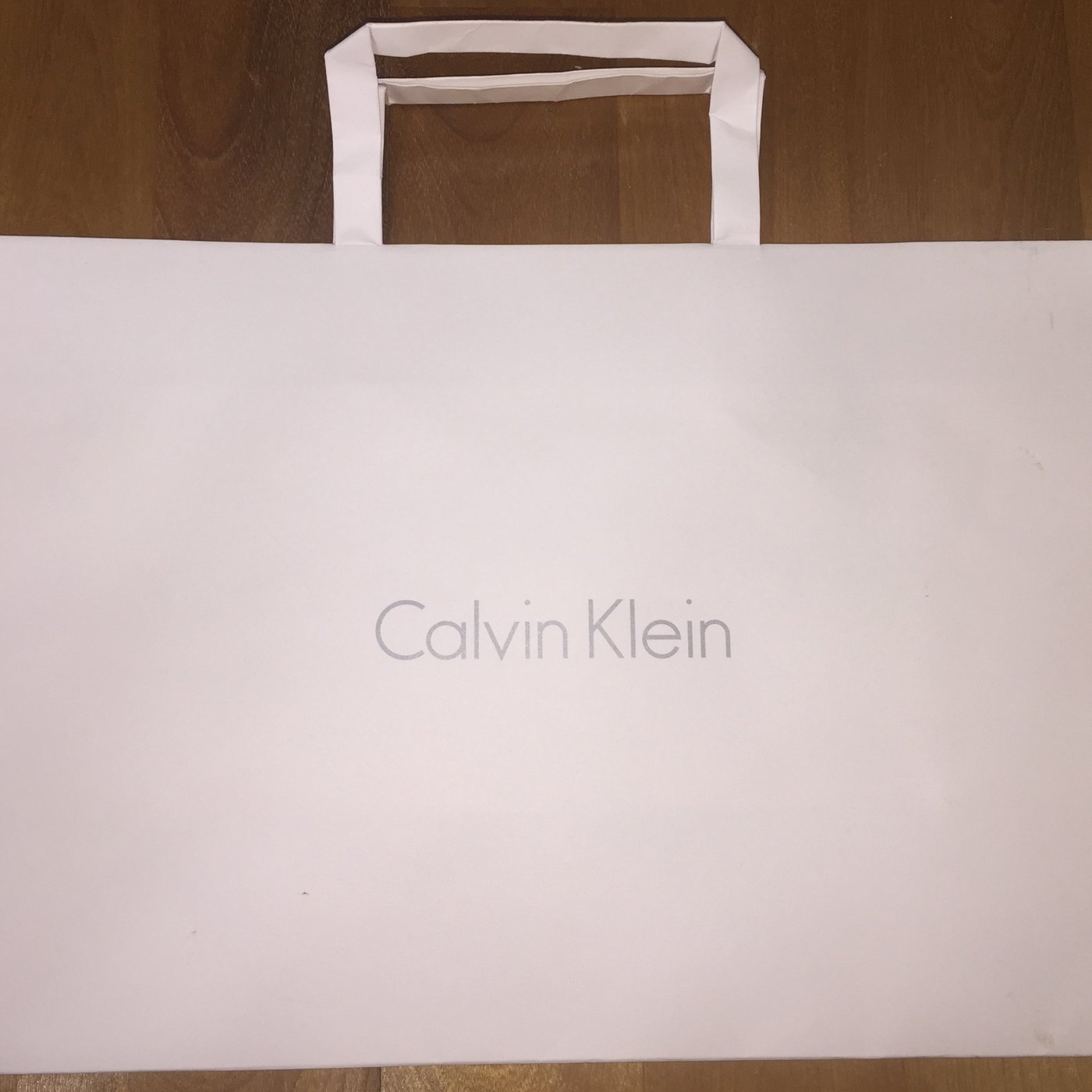 頂級名牌Calvin Klein 原廠真品精品紙袋購物袋三個一起特價出清