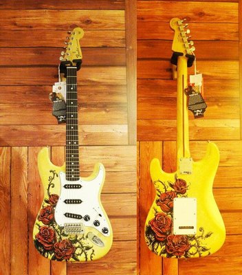【現代樂器】Fender Standard Stratocaster Rose Tattoo 玫瑰紋身 限量款電吉他
