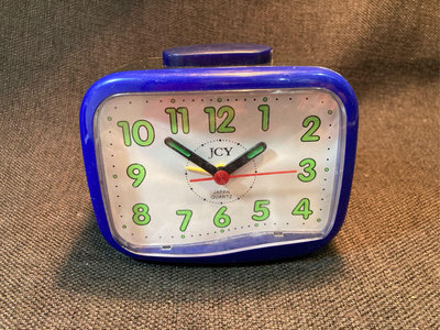 早期 日本製 JCY 鬧鐘 時間功能正常 鬧鐘無法響 只能接受者再購買