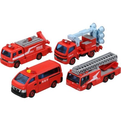 TOMICA 多美 小汽車 消防車輛集合2 消防小車組 856542