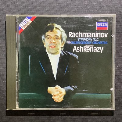 Rachmaninov拉赫曼尼諾夫-第二號交響曲 Ashkenazy阿胥肯納吉/指揮 老西德全銀圈PDO版無ifpi